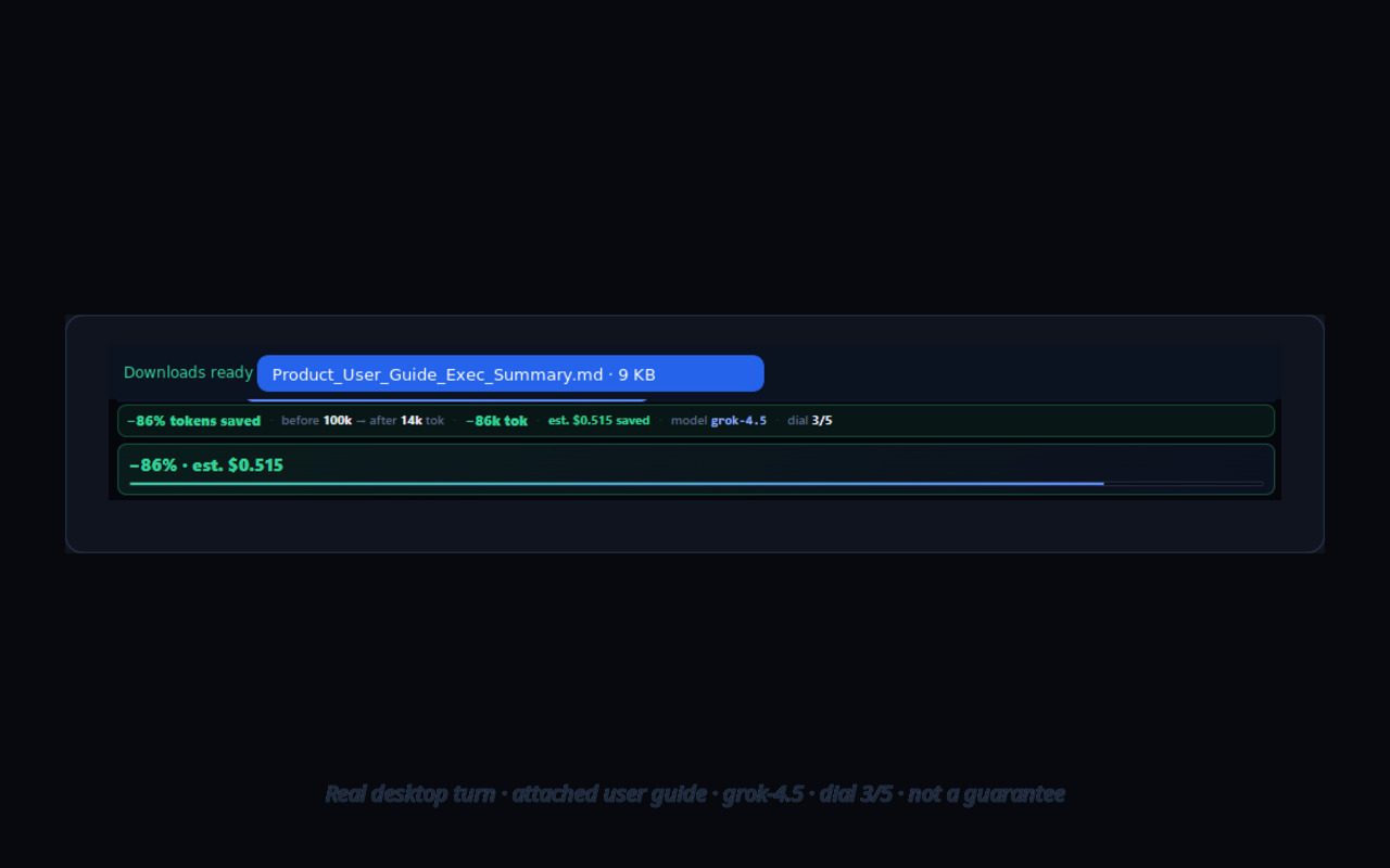 Live savings line